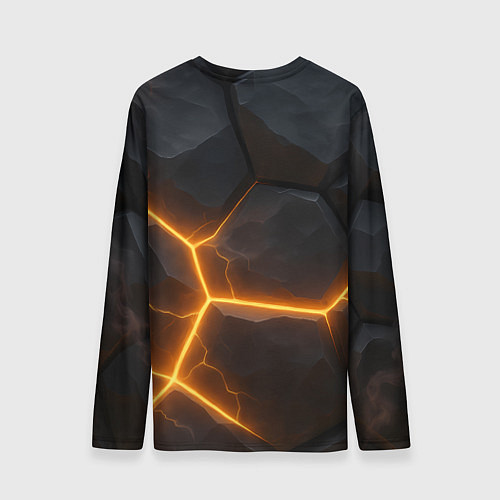 Мужской лонгслив Саня силен как медведь / 3D-принт – фото 2