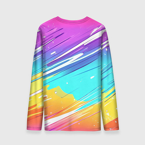 Мужской лонгслив Медаль Саша номер один / 3D-принт – фото 2