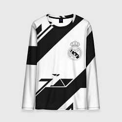 Лонгслив мужской Real Madrid geometry, цвет: 3D-принт