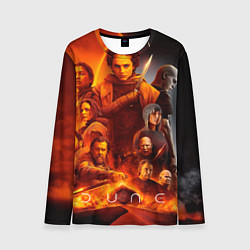 Лонгслив мужской Главные герои Dune part two, цвет: 3D-принт