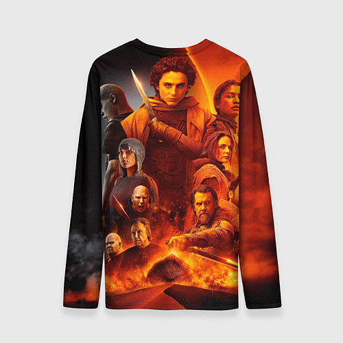 Мужской лонгслив Главные герои Dune part two / 3D-принт – фото 2