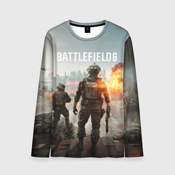 Лонгслив мужской Битва за Бруклин из Battlefield 6, цвет: 3D-принт