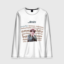 Лонгслив мужской Чимин - BTS, цвет: 3D-принт