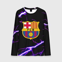 Лонгслив мужской Barcelona neon storm, цвет: 3D-принт