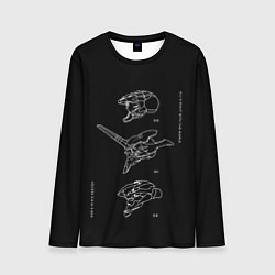 Лонгслив мужской Евангелион Eva, цвет: 3D-принт