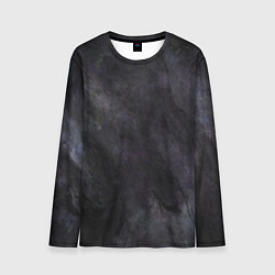 Лонгслив мужской Абстракция - dark strokes of paint, цвет: 3D-принт