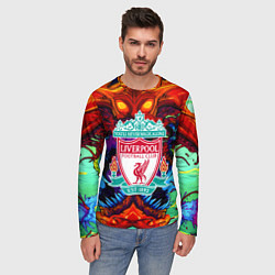Лонгслив мужской Ливерпуль монстр, цвет: 3D-принт — фото 2