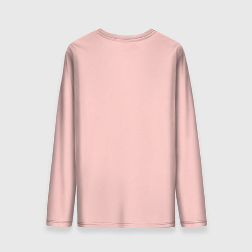 Мужской лонгслив Поросенок с розовым пятачком / 3D-принт – фото 2