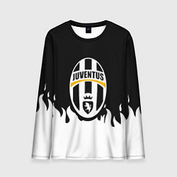 Мужской лонгслив Juventus белый огонь