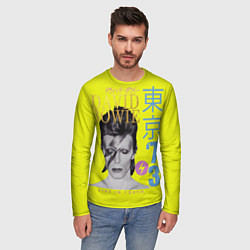 Лонгслив мужской David Bowie 1973, цвет: 3D-принт — фото 2