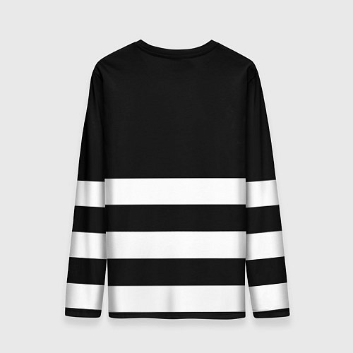 Мужской лонгслив Juventus линии / 3D-принт – фото 2