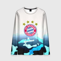 Лонгслив мужской Бавария Мюнхен камуфляж, цвет: 3D-принт