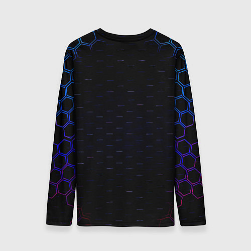 Мужской лонгслив ФК Тоттенхэм соты / 3D-принт – фото 2
