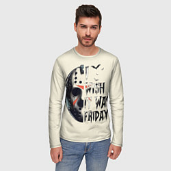 Лонгслив мужской Пятница 13 Вурхиз, цвет: 3D-принт — фото 2