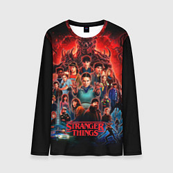 Мужской лонгслив Все герои Загадочные события финал