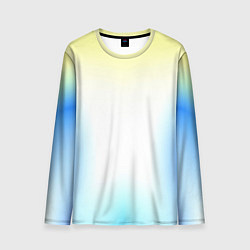 Мужской лонгслив Color yellow blue white