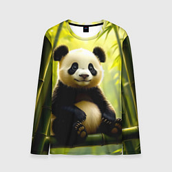 Мужской лонгслив Бамбуковый хранитель