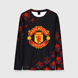 Лонгслив мужской Манчестер Юнайтед самураи, цвет: 3D-принт