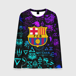 Мужской лонгслив Barcelona x the Witcher