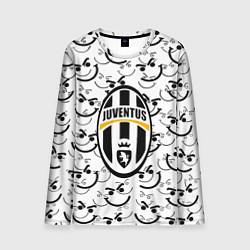 Мужской лонгслив Ювентус смайлы