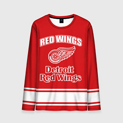Лонгслив мужской Detroit red wings, цвет: 3D-принт