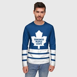 Лонгслив мужской Toronto Maple Leafs, цвет: 3D-принт — фото 2