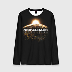 Лонгслив мужской Nickelback: No fixed address, цвет: 3D-принт