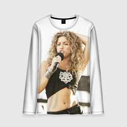 Лонгслив мужской Шакира поет, цвет: 3D-принт