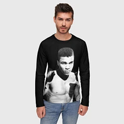 Лонгслив мужской Muhammad Ali, цвет: 3D-принт — фото 2