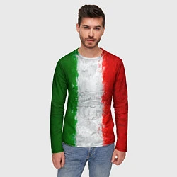 Лонгслив мужской Italian, цвет: 3D-принт — фото 2