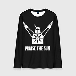 Лонгслив мужской Dark souls praise the sun knight Heida, цвет: 3D-принт