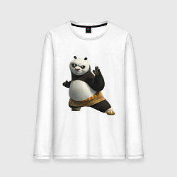 Мужской лонгслив Кунг фу Панда