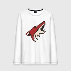 Лонгслив хлопковый мужской Phoenix Coyotes, цвет: белый