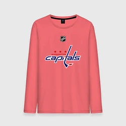 Мужской лонгслив Washington Capitals: Ovechkin 8