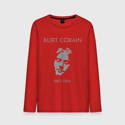 Мужской лонгслив Kurt Cobain: 1967-1994