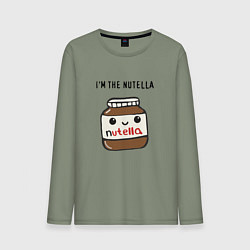 Мужской лонгслив Нутелла