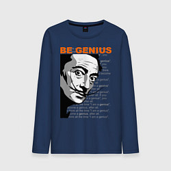 Мужской лонгслив Dali: Be Genius