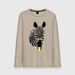 Мужской лонгслив Juventus Zebra