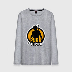 Мужской лонгслив PUBG Top 1