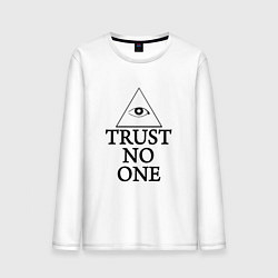 Мужской лонгслив Trust no one