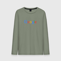 Мужской лонгслив Google