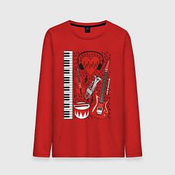 Мужской лонгслив Истинный меломан