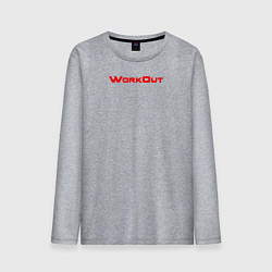 Мужской лонгслив Фитнес Городских Улиц