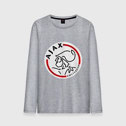 Лонгслив хлопковый мужской Ajax FC, цвет: меланж