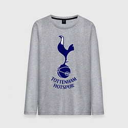 Лонгслив хлопковый мужской Tottenham FC, цвет: меланж