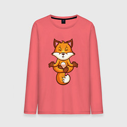 Мужской лонгслив Лисиная йога