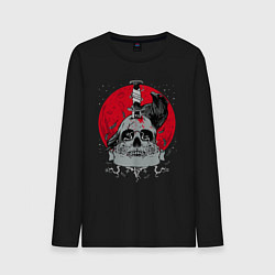 Мужской лонгслив Ворон