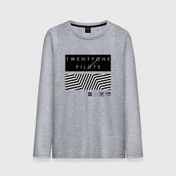 Мужской лонгслив TOP: Geometry