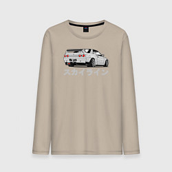 Мужской лонгслив R32 GODZILLA