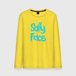 Лонгслив хлопковый мужской SALLY FACE цвета желтый — фото 1
